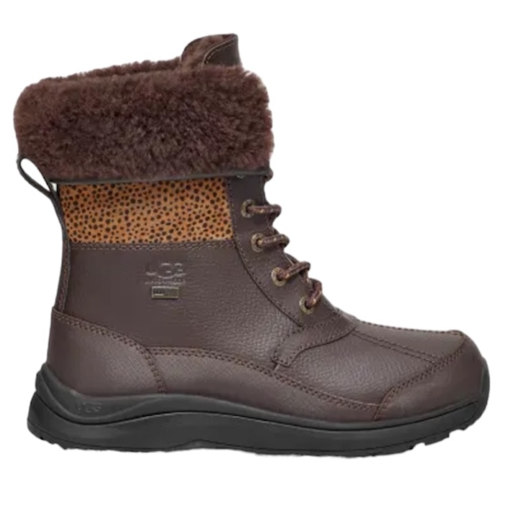 New In Box Ugg Zaylee Cheetah Waterproof Boots